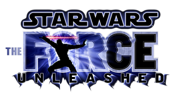 Star Wars The Force Unleashed title screen for Nintendo DS